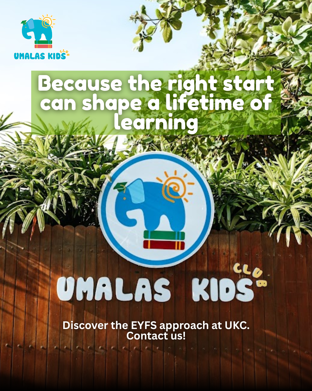 Umalas Kids Club British EYFS preschool in Bali near Canggu